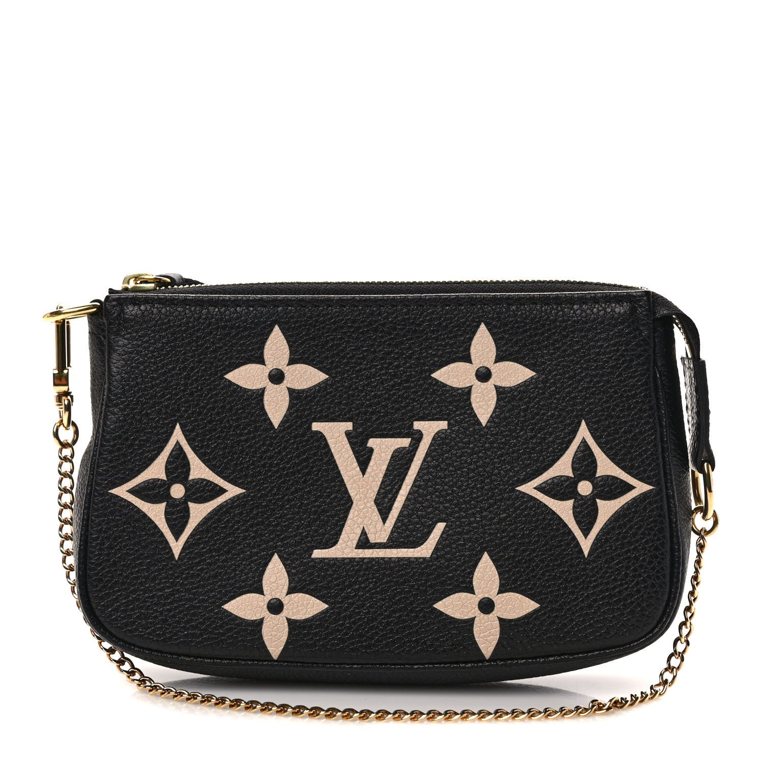 Louis Vuitton Empreinte Monogram Giant Mini Pochette Accessories Black 1 of 6