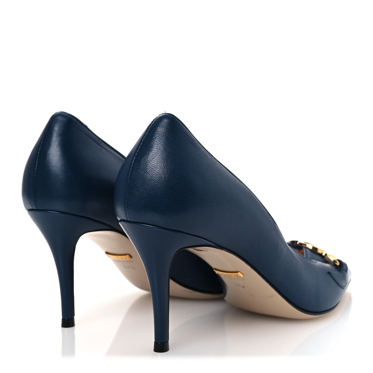 Malaga Kid Zumi 75mm Pumps 38.5 Blue