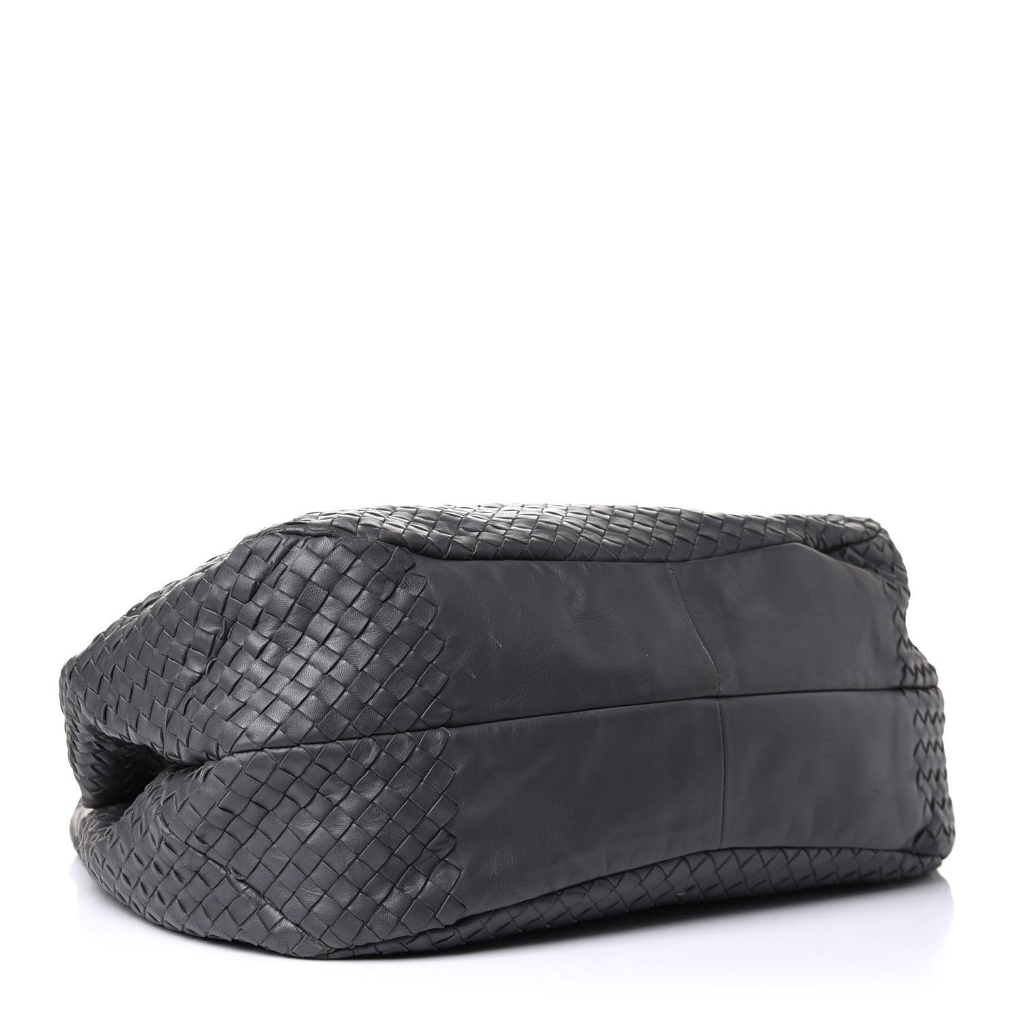 Nappa Intrecciato Large Campana Hobo Shadow