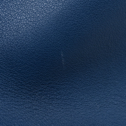 Fendi Vitello Dolce Marmol Large By The Way Boston Bag Blue 20 of 23