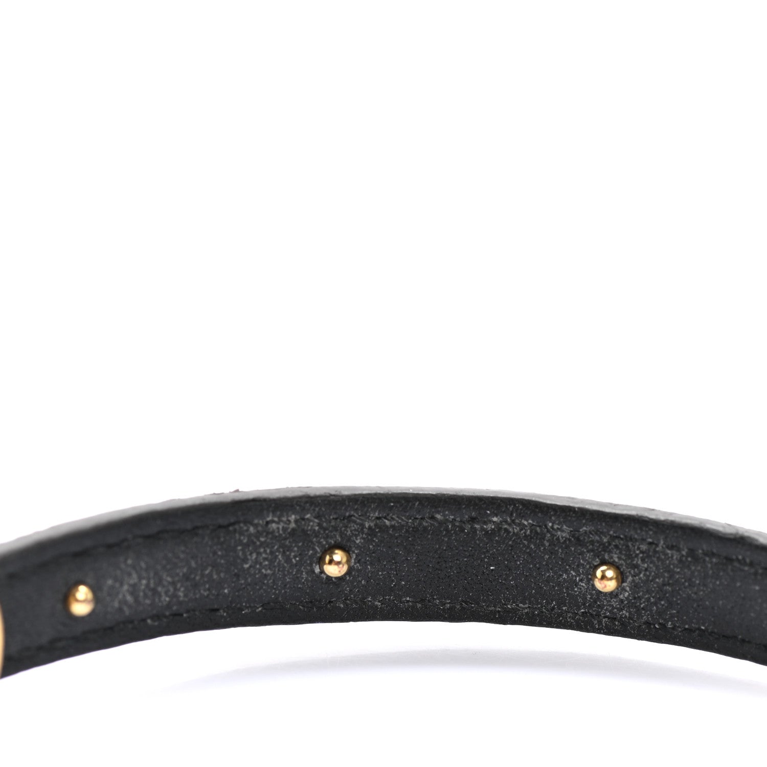 Louis Vuitton Monogram LV Circle Reversible Bracelet 17 Black 5 of 7
