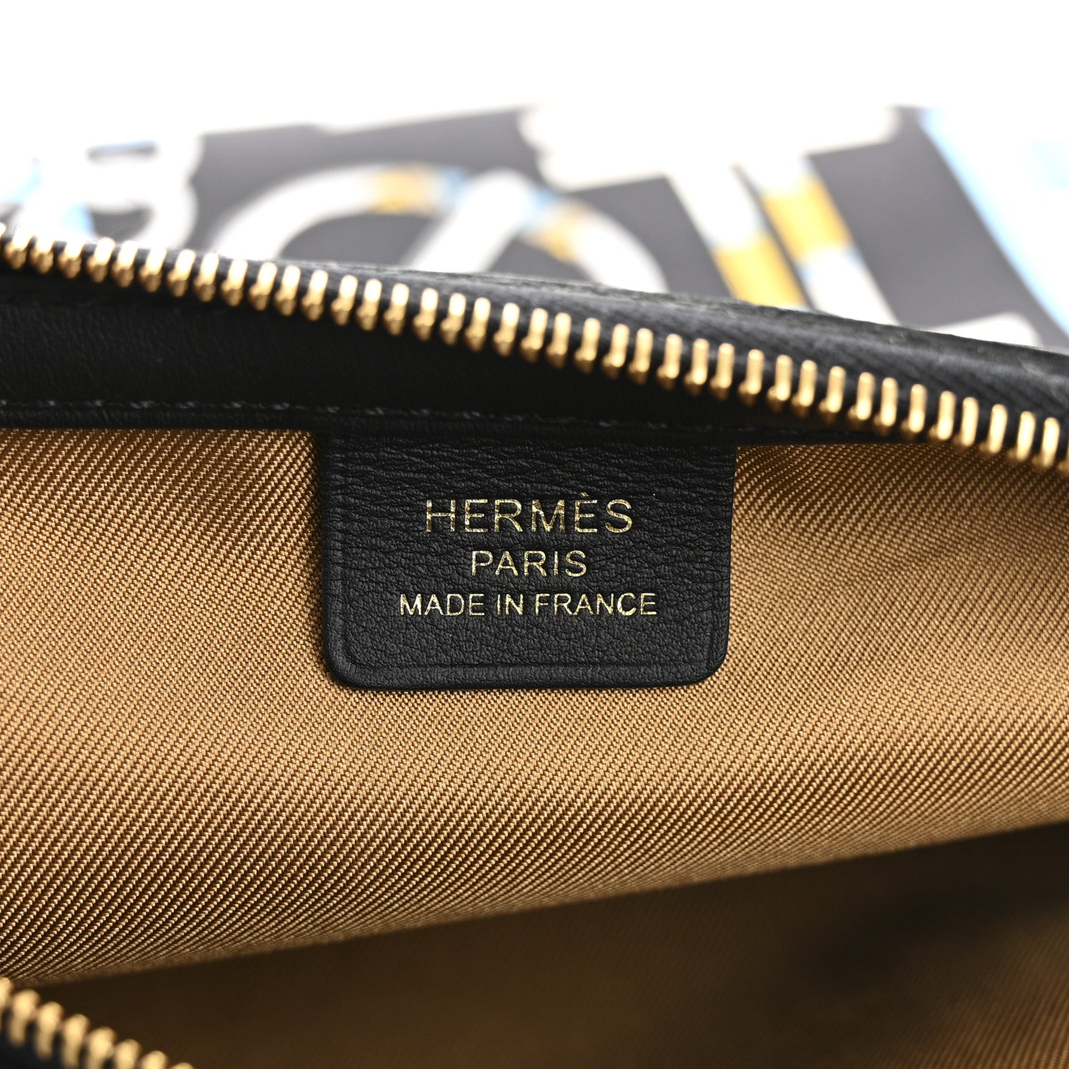 Hermes Silk Sursoie To Go Pouch Bleu Marine Craie Black 6 of 12
