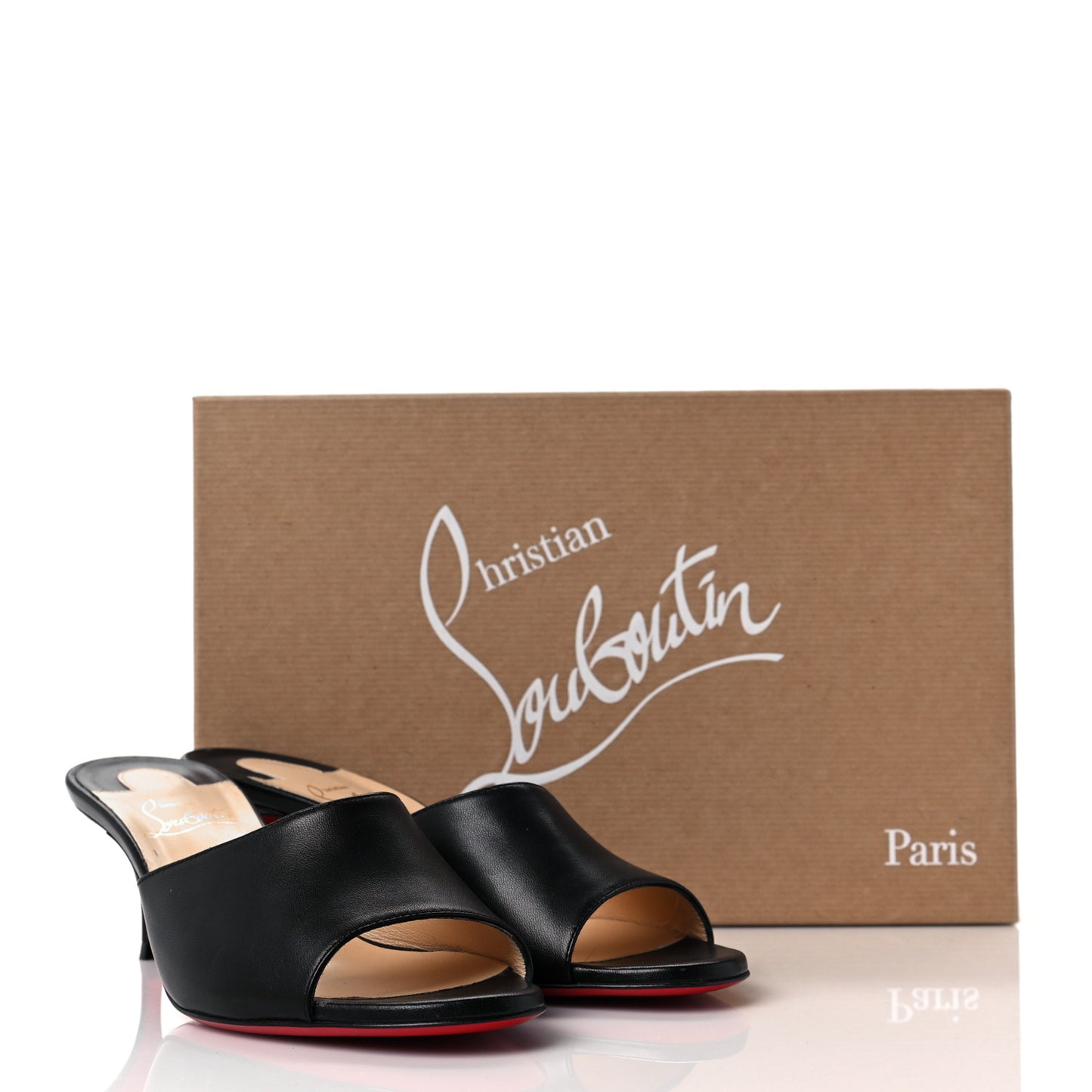 Nappa East 55 Mule 37.5 Black