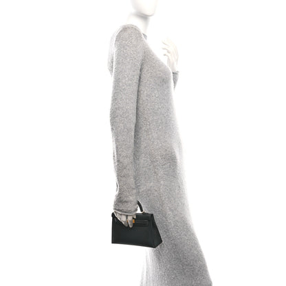 Hermes Epsom Mini Kelly Sellier 20 Black 2 of 11