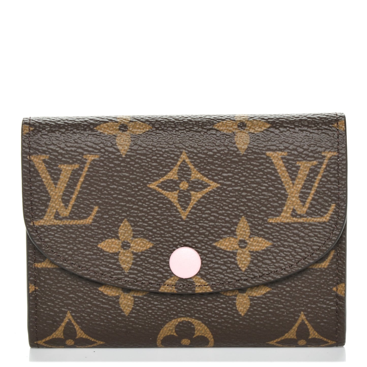 Monogram Rosalie Coin Purse Rose Ballerine
