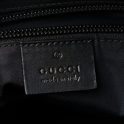 Gucci GG Supreme Monogram Web Messenger Bag Black 5 of 8