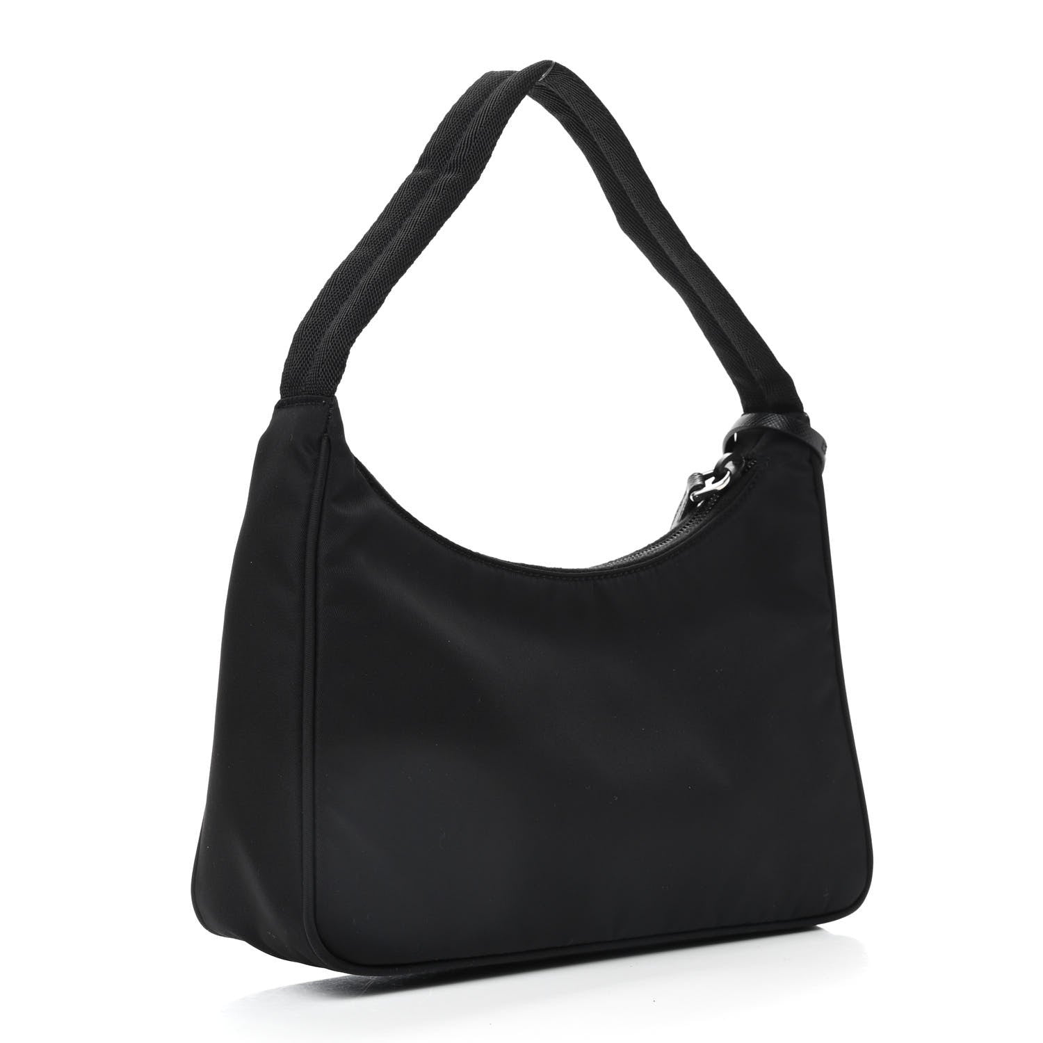 Prada Tessuto Nylon Mini Re-Edition 2000 Bag Black 3 of 10