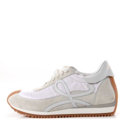 Loewe Nylon Suede Flow Retro Runner Sneakers 38 White 1 of 9
