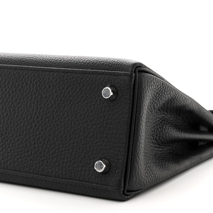 Hermes Togo Kelly Retourne 25 Black 10 of 10