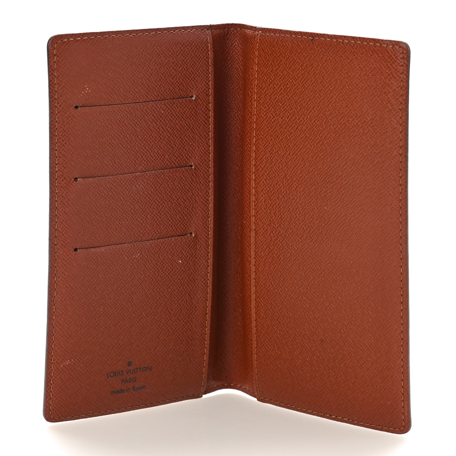 Louis Vuitton Monogram Simple Checkbook Holder Wallet Cover 5 of 8
