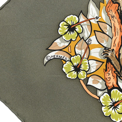 Hermes Silk Jungle Love Scarf 90 3 of 4