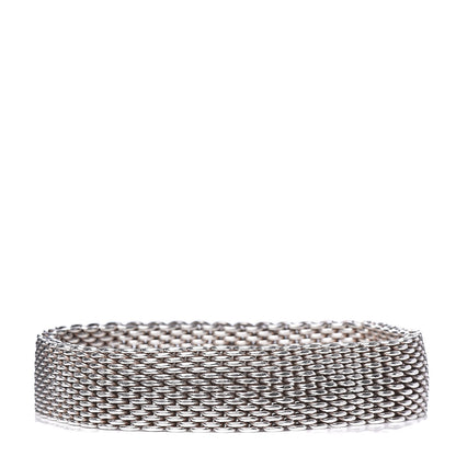 Tiffany Sterling Silver Somerset Mesh Bracelet 1 of 5