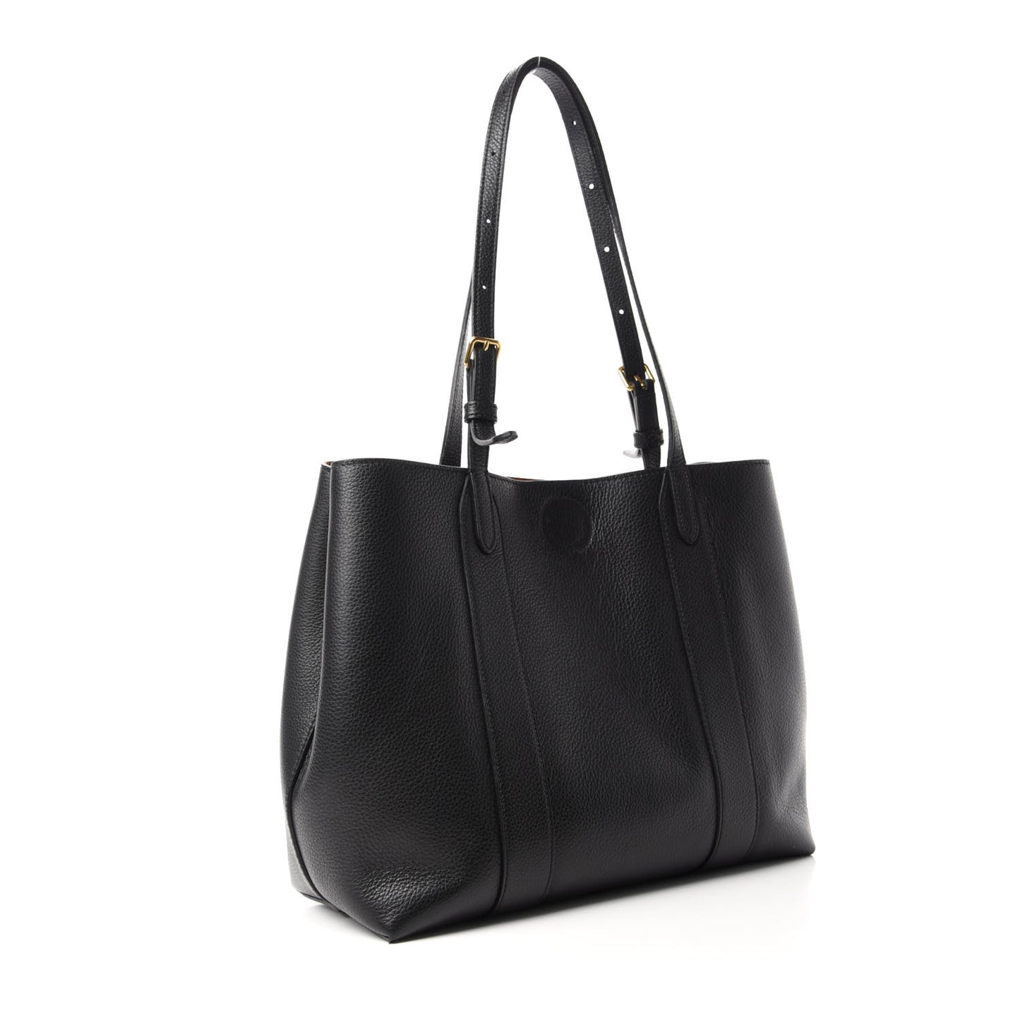 Small Classic Grain Bayswater Tote Black