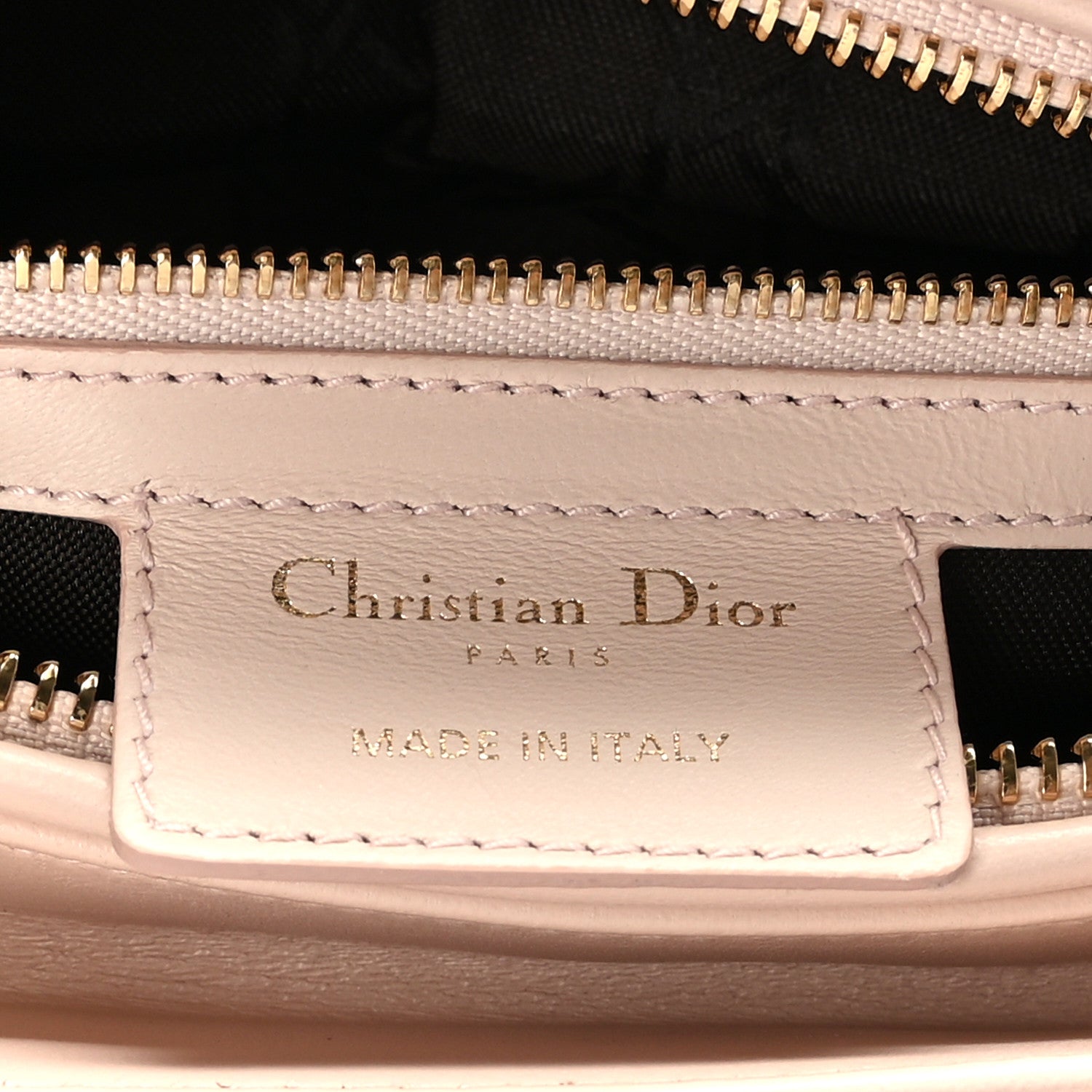 Christian Dior Lambskin Cannage Medium Lady Dior Light Pink 6 of 9