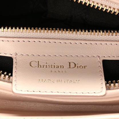 Christian Dior Lambskin Cannage Medium Lady Dior Light Pink 6 of 9
