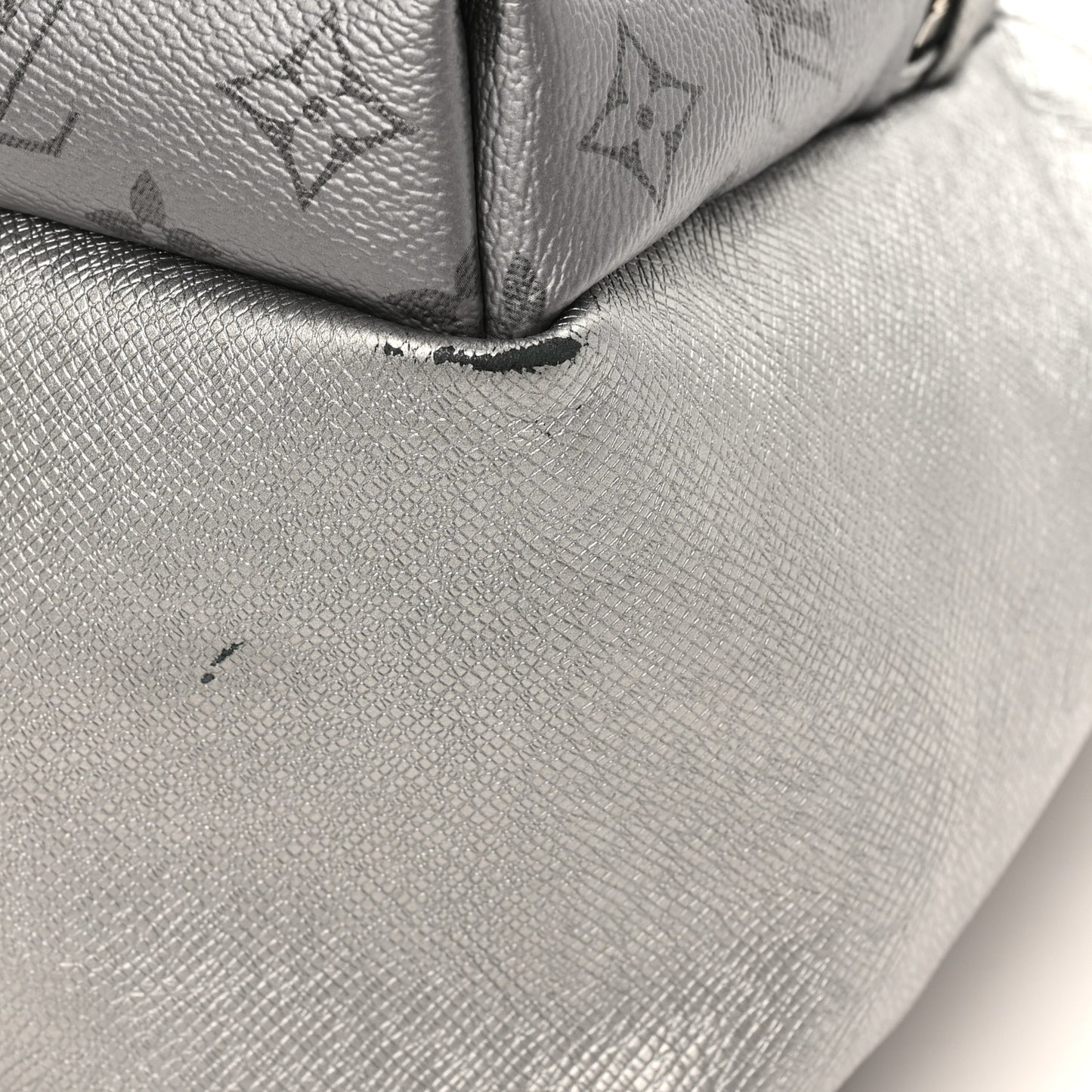 Monogram Taiga Discovery Backpack PM Silver