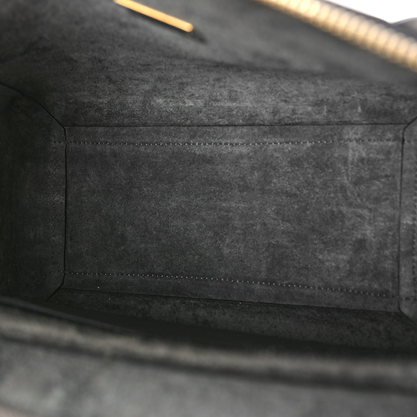 Grained Calfskin Micro Belt Bag Grey