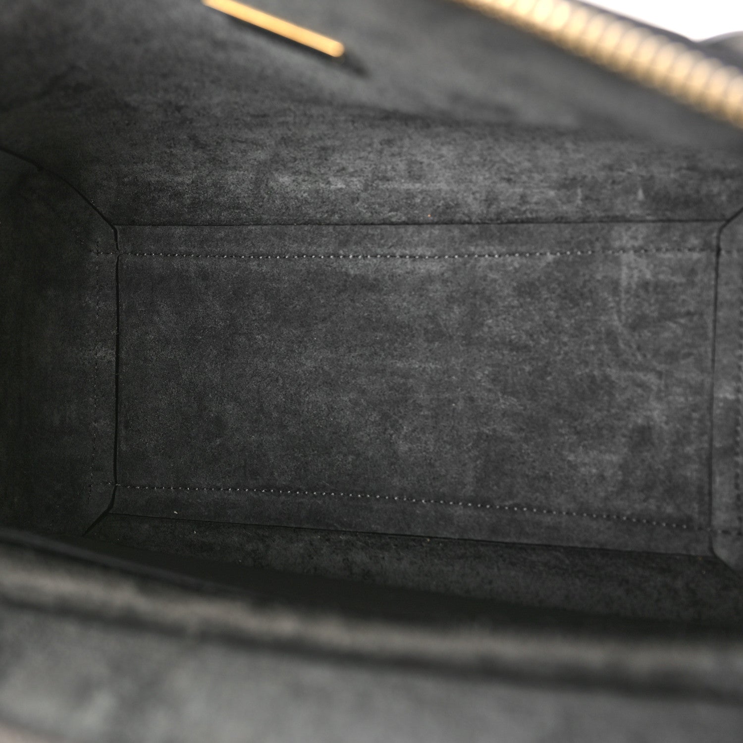 Celine Grained Calfskin Micro Belt Bag Grey 5 of 7