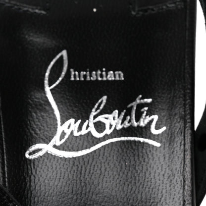 Christian Louboutin Nappa Rosa Condorapik 85 Spike Sandals 38 Black 7 of 9