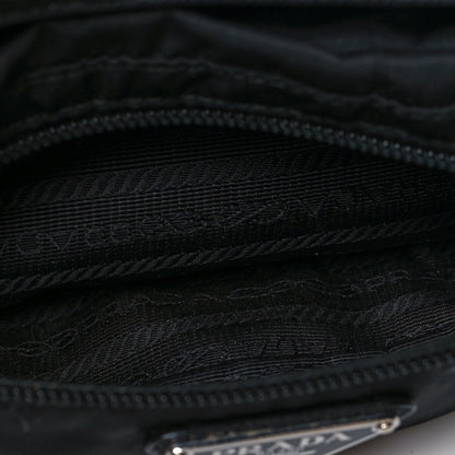 Prada Tessuto Nylon Saffiano Belt Bag Black 6 of 11