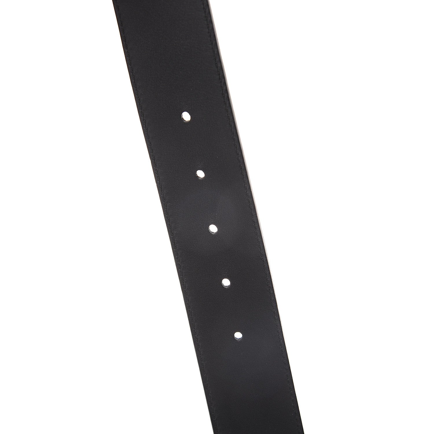 Gucci Calfskin Double G 40mm Belt 80 32 Black 4 of 5