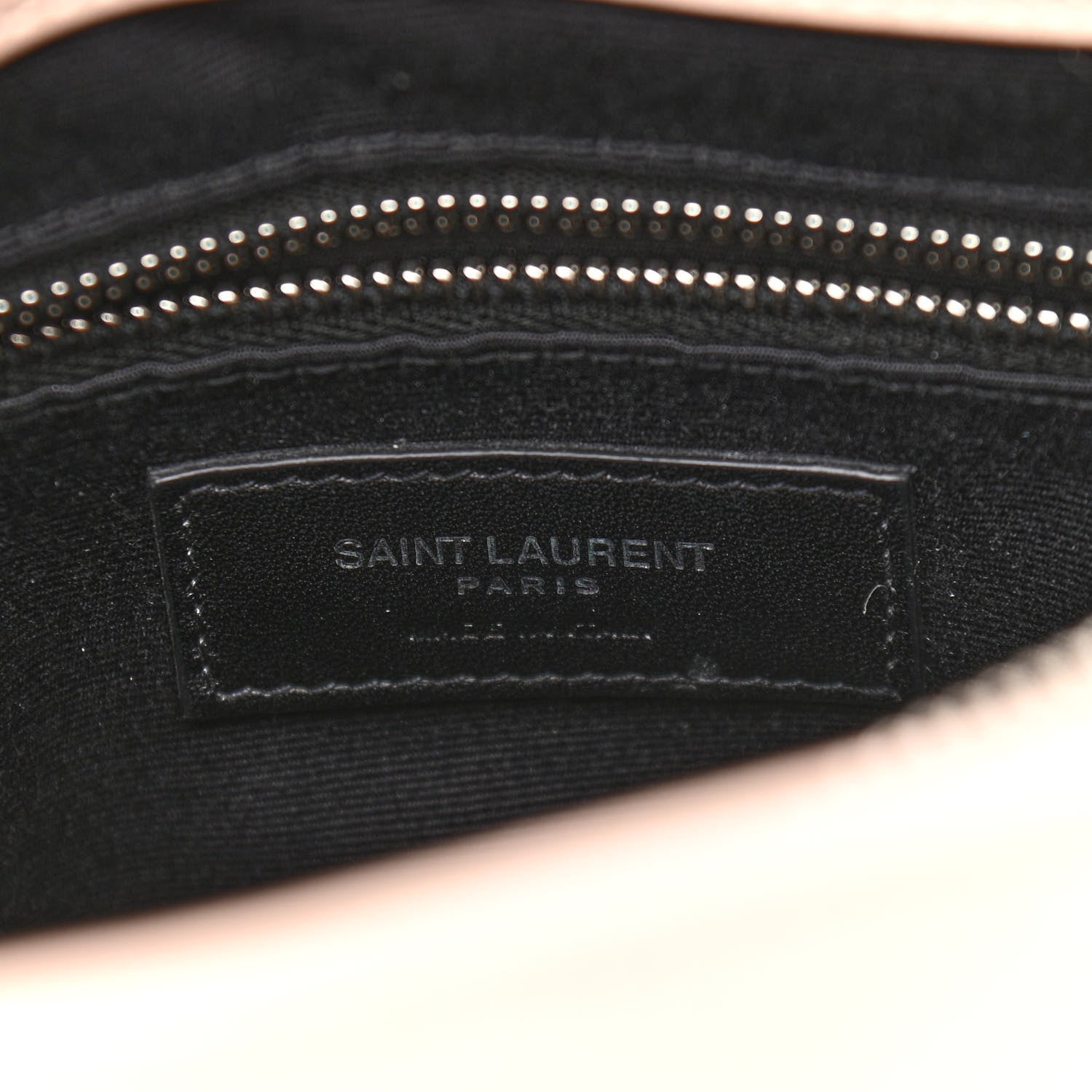 Saint Laurent Calfskin Y Quilted Monogram Medium Loulou Chain Satchel Rose Antic 7 of 16