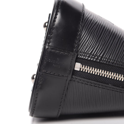 Louis Vuitton Epi Alma BB Black 8 of 11