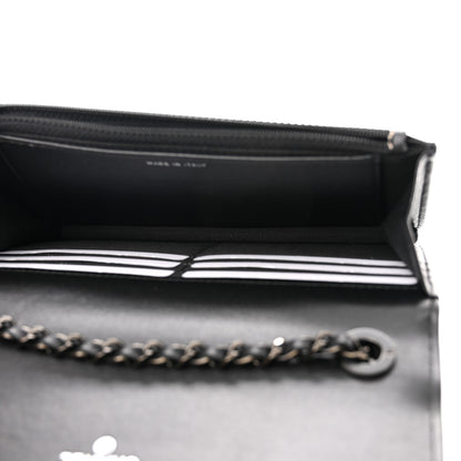 Chanel Lambskin Quilted Trendy CC Wallet On Chain WOC So Black 5 of 11