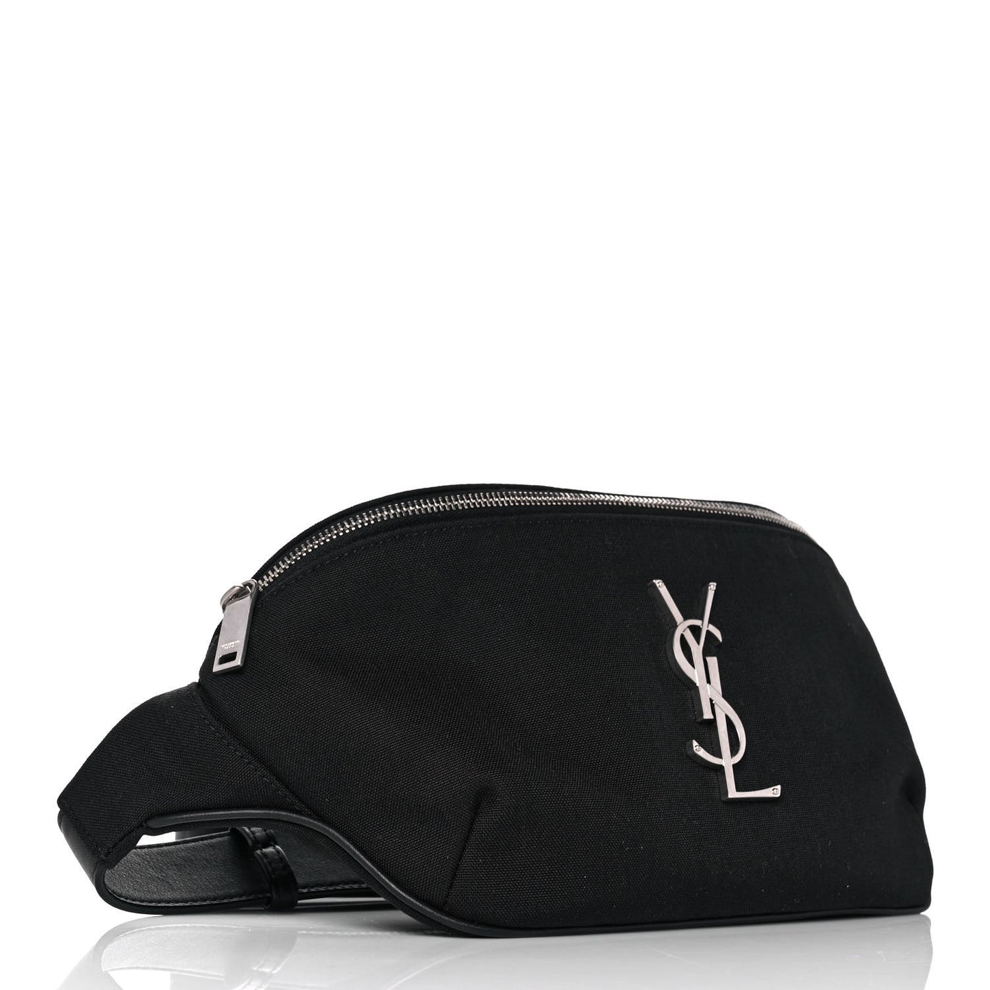 Canvas Monogram Belt Bag Black