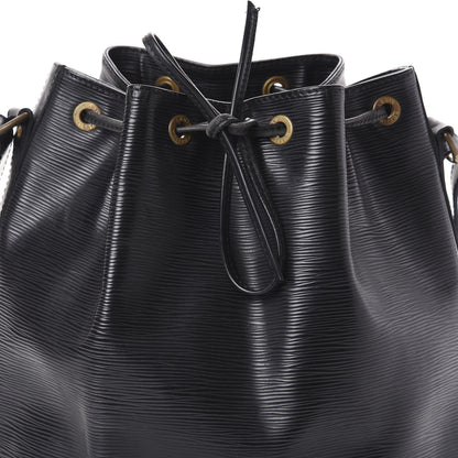 Louis Vuitton Epi Petit Noe Black 6 of 10