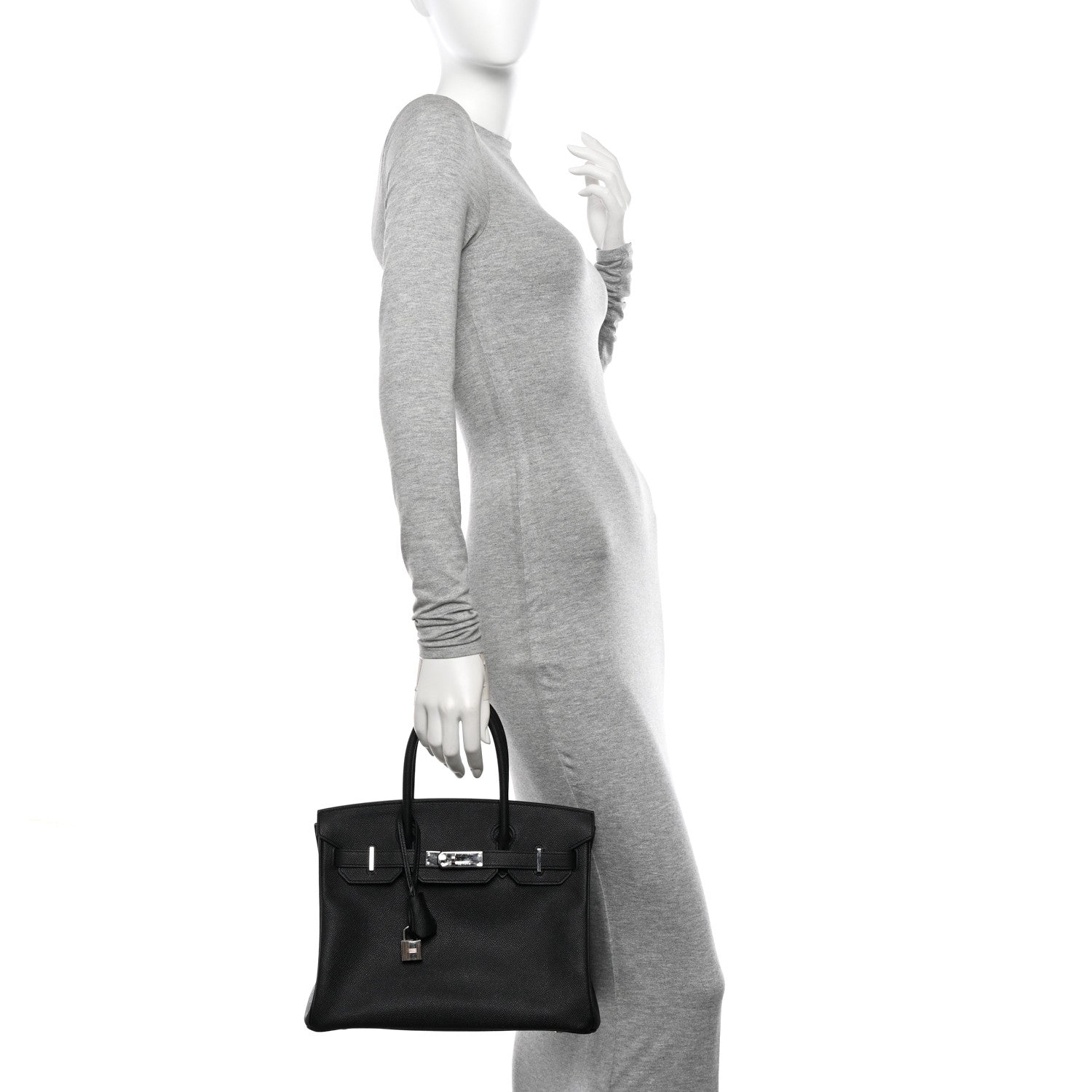Hermes Epsom Birkin 30 Black 2 of 15