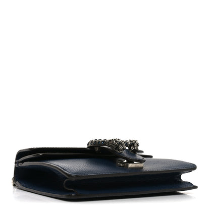 Gucci Dollar Calfskin Crystal Mini Dionysus Shoulder Bag Blue Agata Montana Sapphire 4 of 10