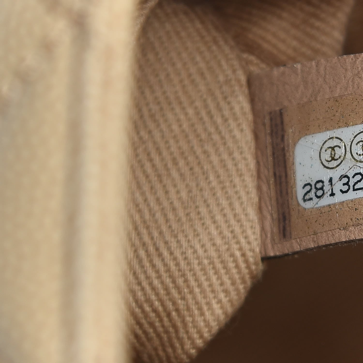 Chanel Caviar Lizard Embossed Quilted Small Coco Handle Flap Beige 8 of 14