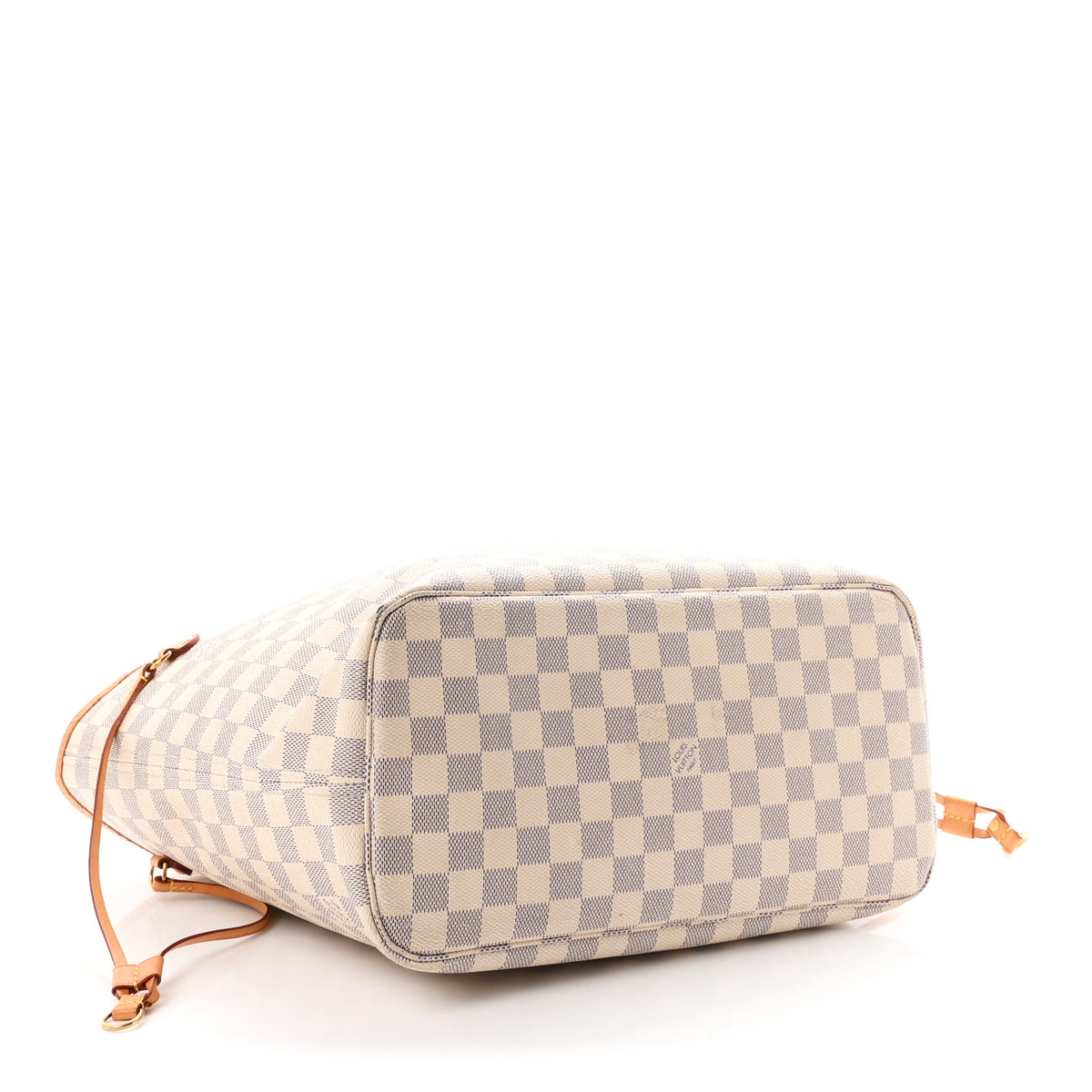 Louis Vuitton Damier Azur Neo Neverfull MM Rose Ballerine 4 of 12