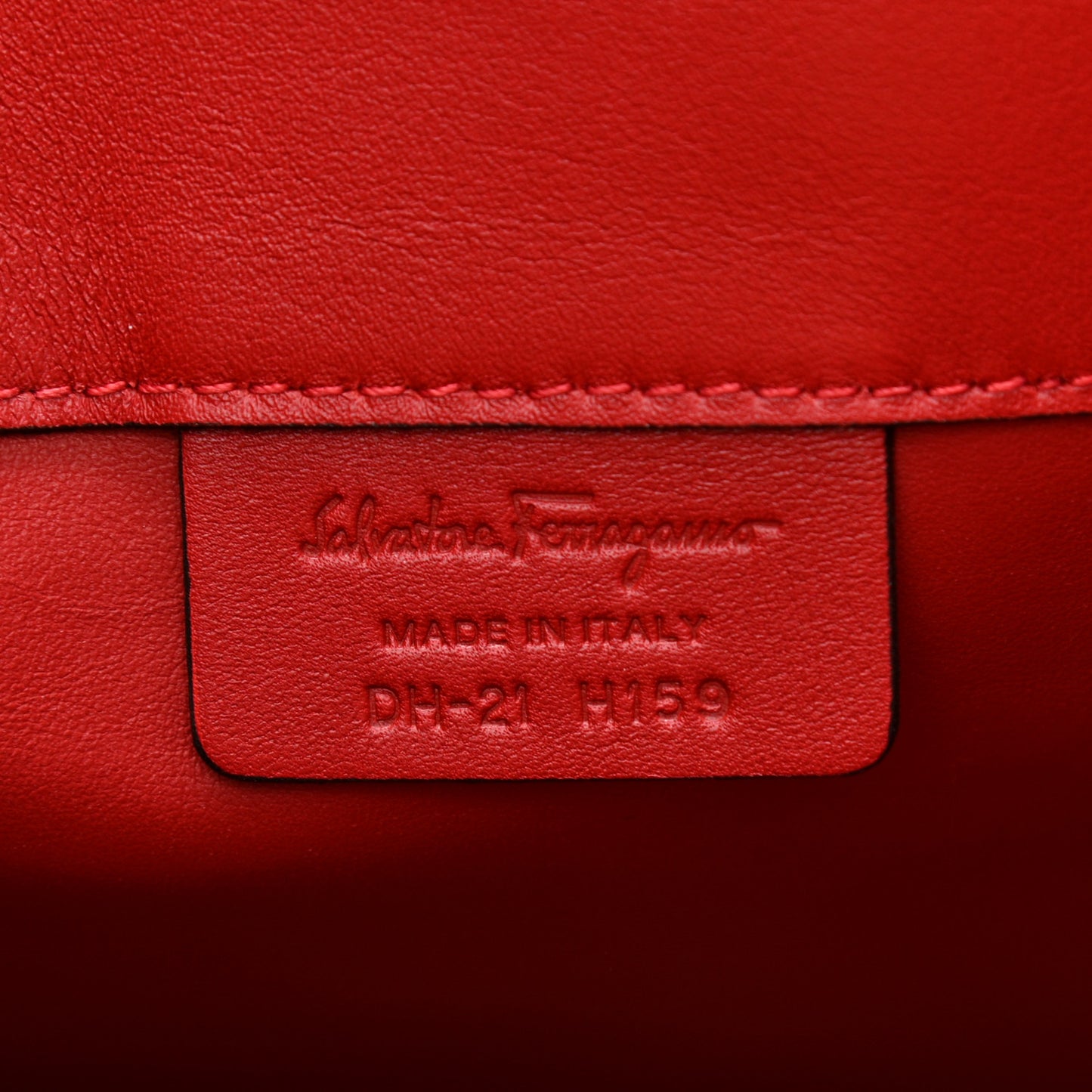 Calfskin The Studio Bag Red