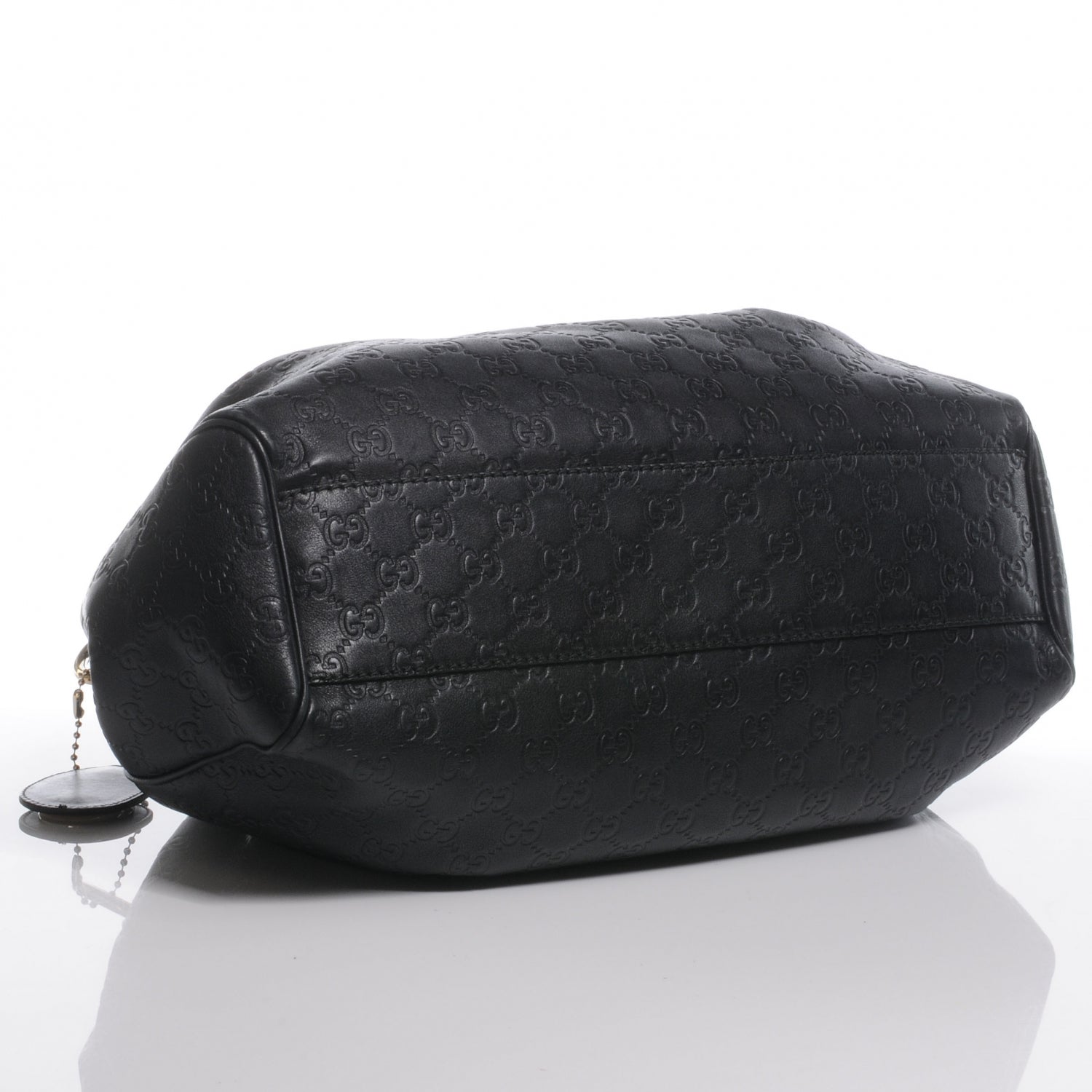 Gucci Guccissima Medium Sukey Tote Black 4 of 7