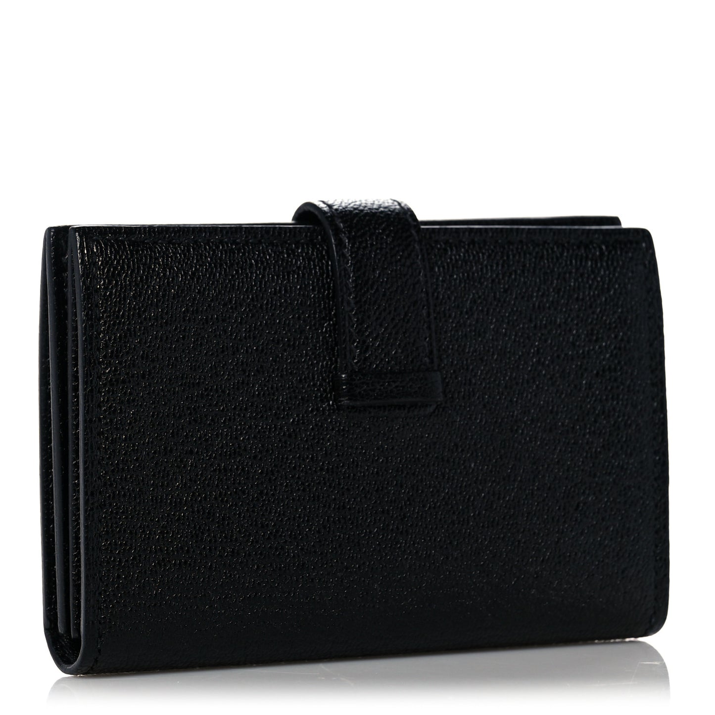 Chevre Mysore Bearn Card Holder Wallet Black