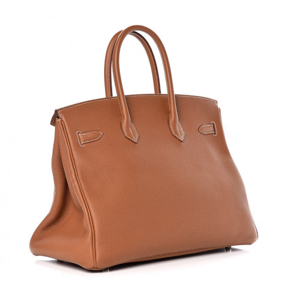 Togo Birkin 35 Gold