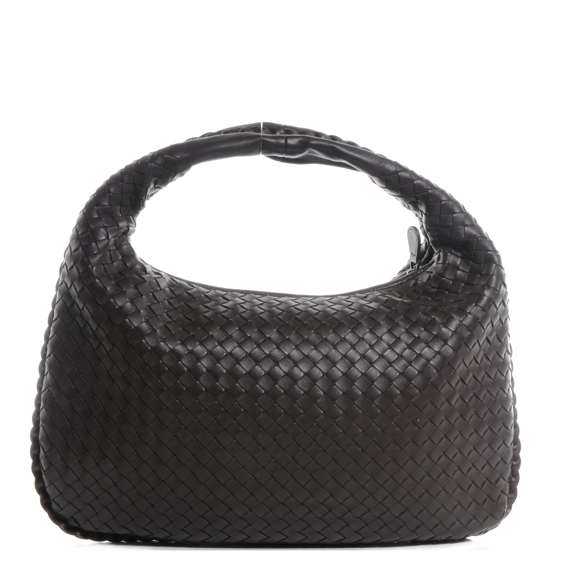 Bottega Veneta Nappa Intrecciato Medium Veneta Hobo Ebano 1 of 8