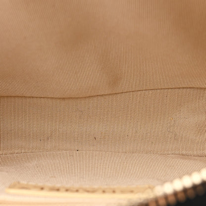 Chanel Goatskin Quilted Waist Bag Beige White Black 5 of 11