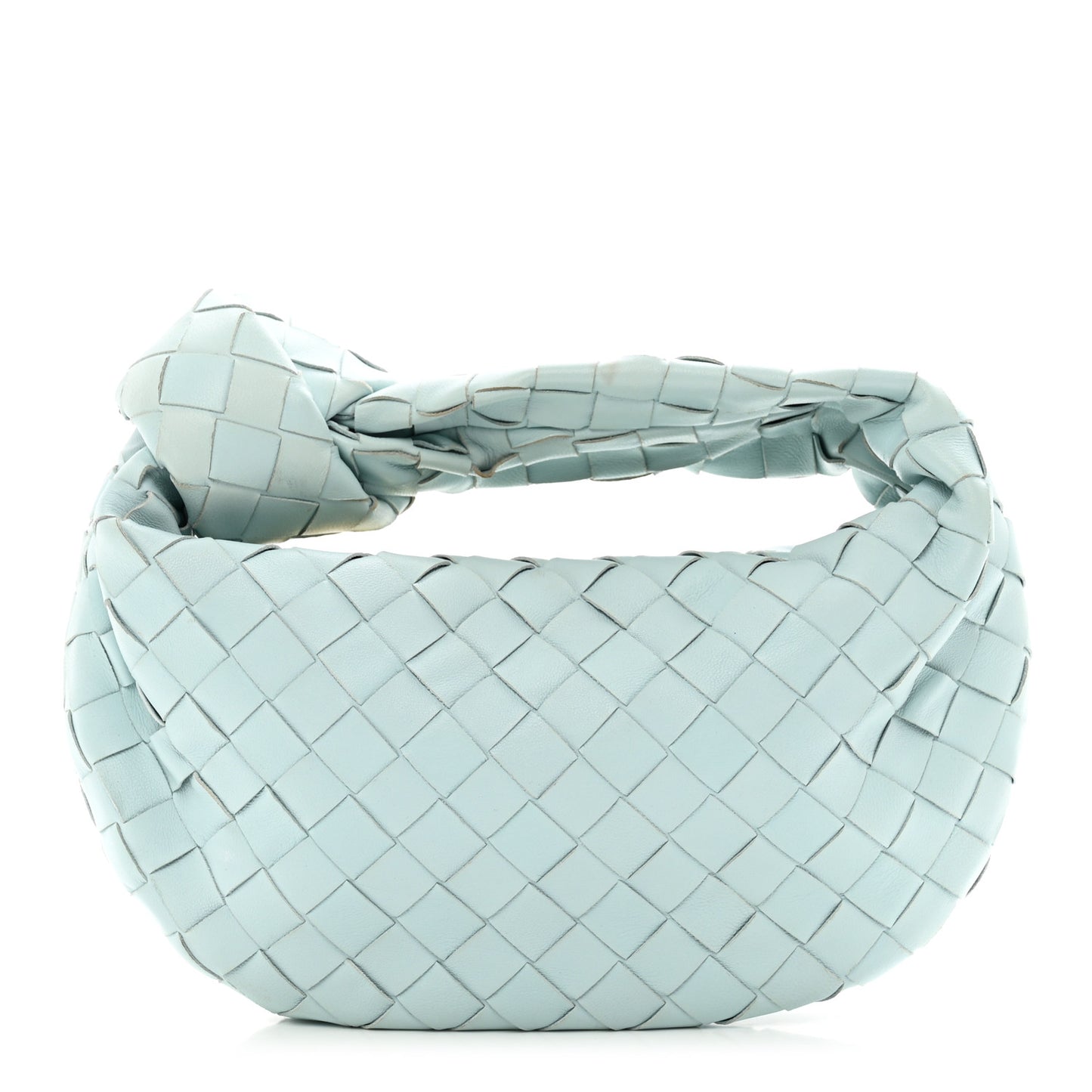 Nappa Intrecciato Mini Jodie Teal Washed