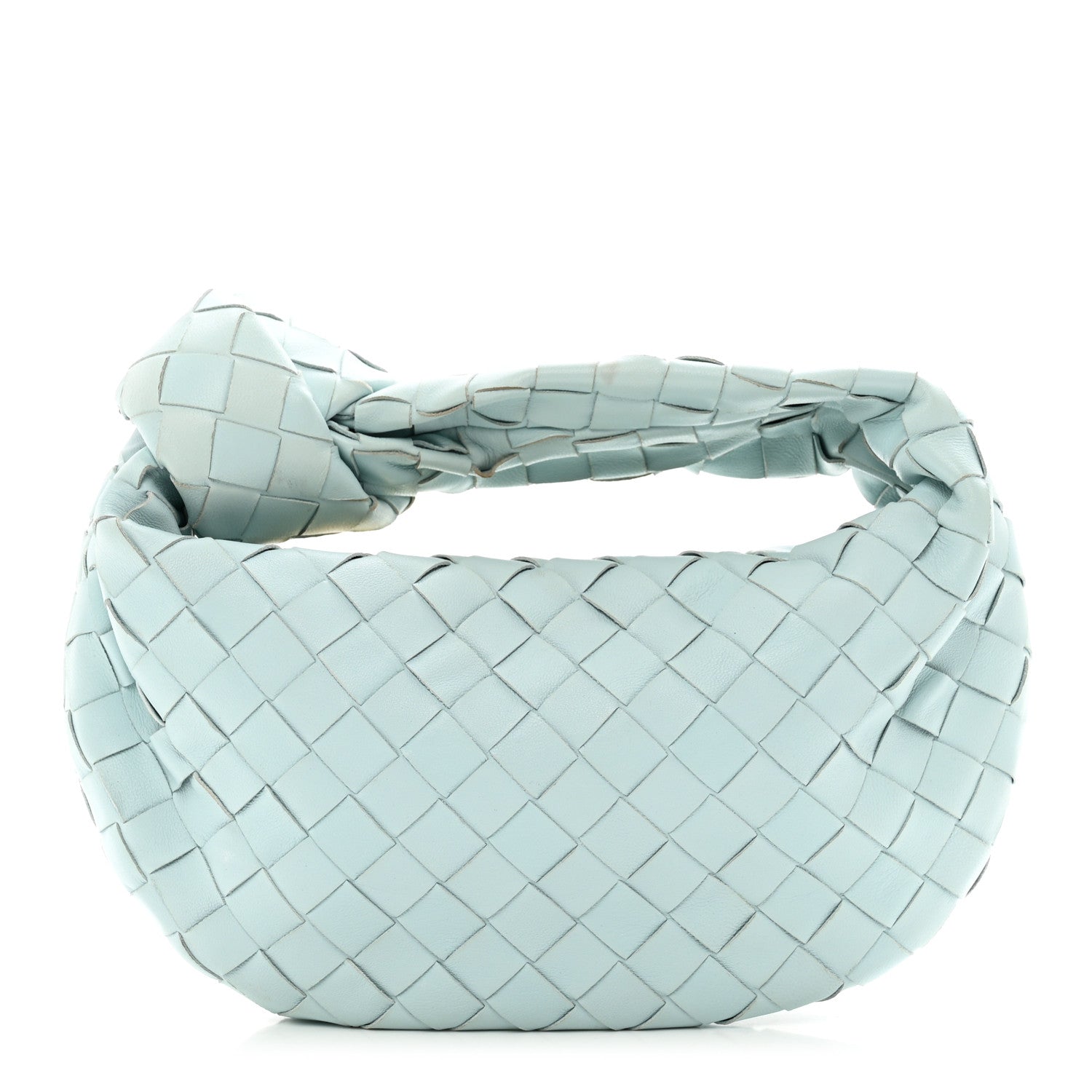 Bottega Veneta Nappa Intrecciato Mini Jodie Teal Washed 1 of 9