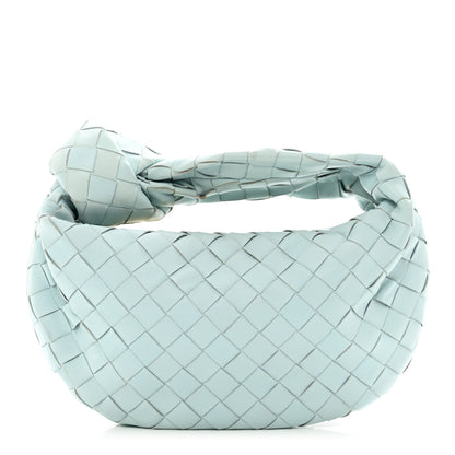 Bottega Veneta Nappa Intrecciato Mini Jodie Teal Washed 1 of 9