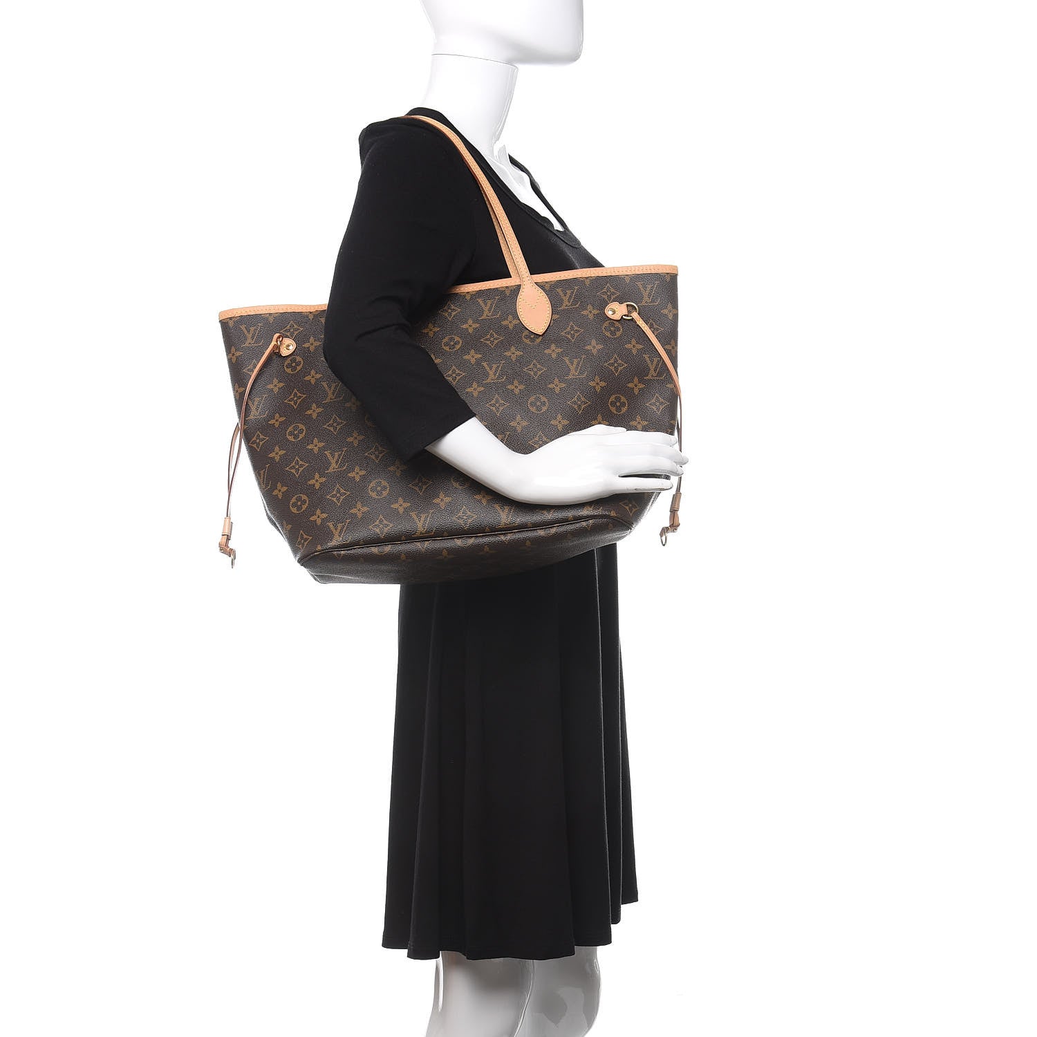 Louis Vuitton Monogram Neo Neverfull MM Pivoine 2 of 10