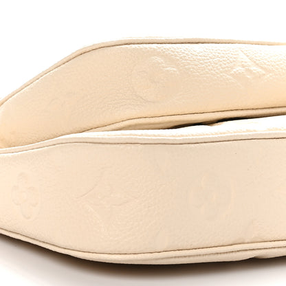 Louis Vuitton Empreinte Monogram Giant Multi Pochette Accessories Cream 9 of 10