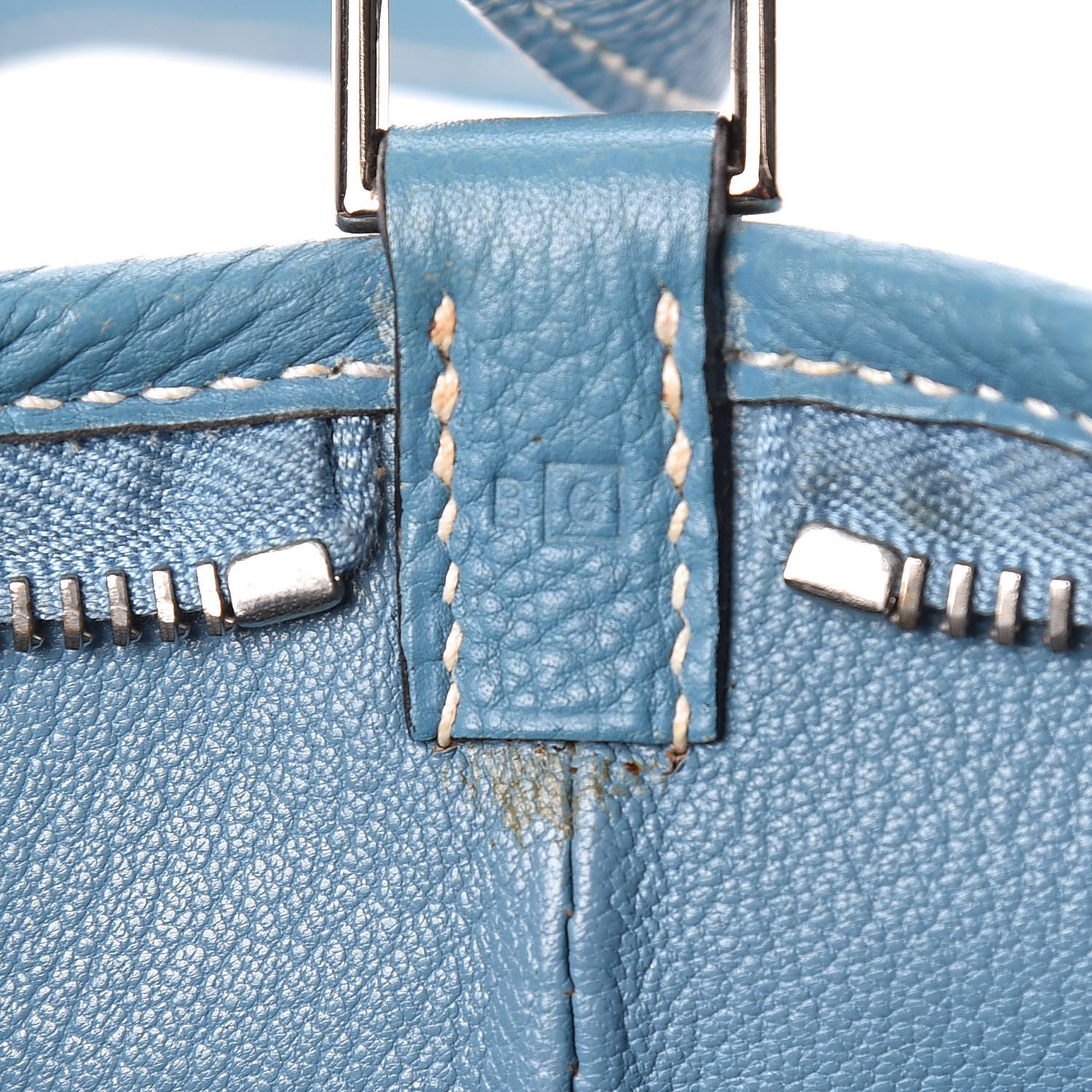 Hermes Togo Berlingo 23 PM Blue Jean 7 of 10