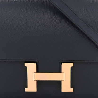 Hermes Epsom Constance 24 Bleu Indigo 8 of 11