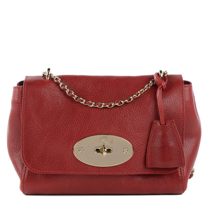 Mulberry Classic Grain Calfskin Small Lily Red 1 of 11