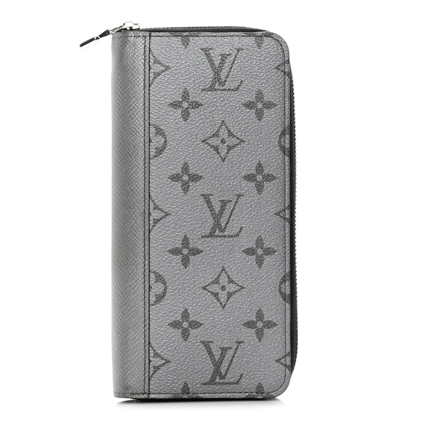 Taigarama Vertical Zippy Wallet Silver