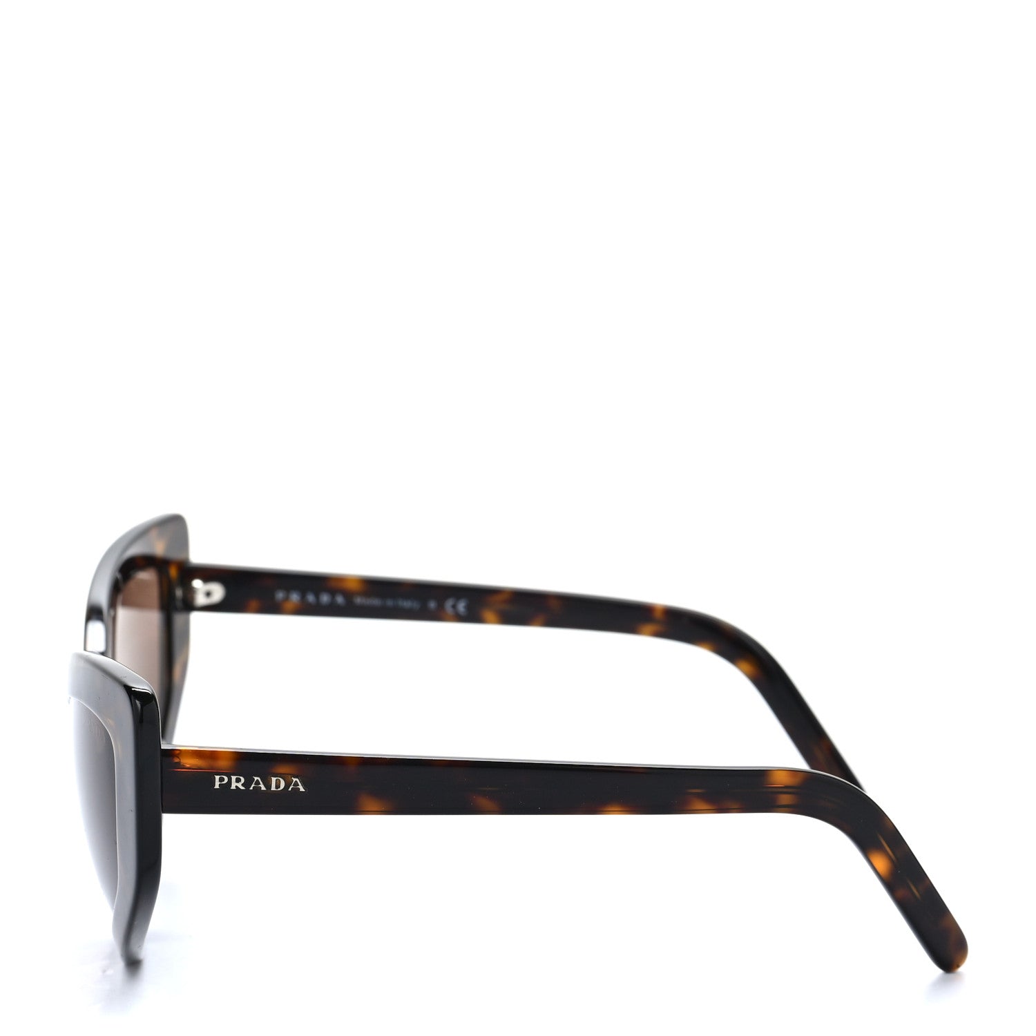 Prada Cat Eye Sunglasses SPR 11VF Tortoise 3 of 8